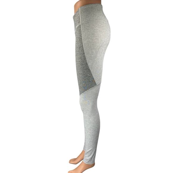 Outdoor Voices Women's Gray Colorblock Yoga Workout Athletic Leggings Pants S - Picture 2 of 4